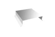 Парапетная крышка прямая 125мм 0,5 Zn (2м) – Купить оптом и в розницу