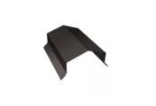 Парапетная крышка угольная 200мм 0,5 GreenCoat Pural BT, matt RR 32 темно-коричневый (RAL 8019 серо-коричневый) (2м) – Купить оптом и в розницу