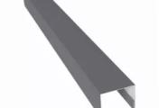 Планка П-образная заборная 24 0,45 PE с пленкой RAL 7004 сигнальный серый (2м) – Купить оптом и в розницу