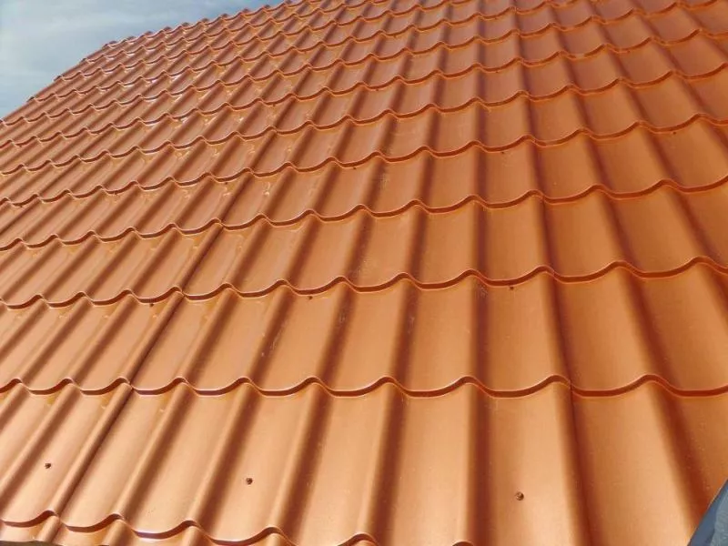 Металлочерепица Монтерроса-M AGNETA 0.5 мм Copper медь купить в екатеринбурге