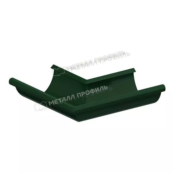 Угол желоба наружный МЕТАЛЛ ПРОФИЛЬ Foramina PUR D125 Ral 6005 купить в екатеринбурге