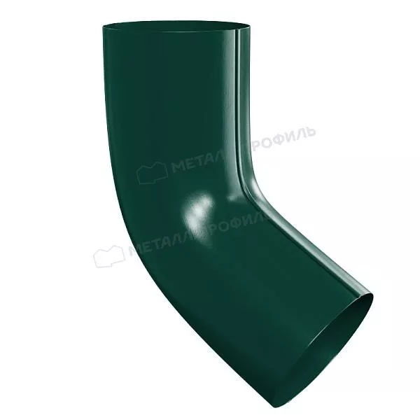 Колено сливное МЕТАЛЛ ПРОФИЛЬ Foramina PUR D100 Ral 6005 купить в екатеринбурге