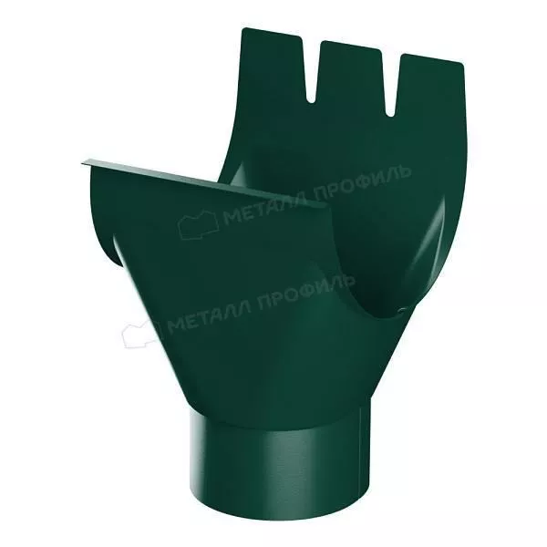 Воронка выпускная МЕТАЛЛ ПРОФИЛЬ Foramina PUR D150/100 Ral 6005 купить в екатеринбурге