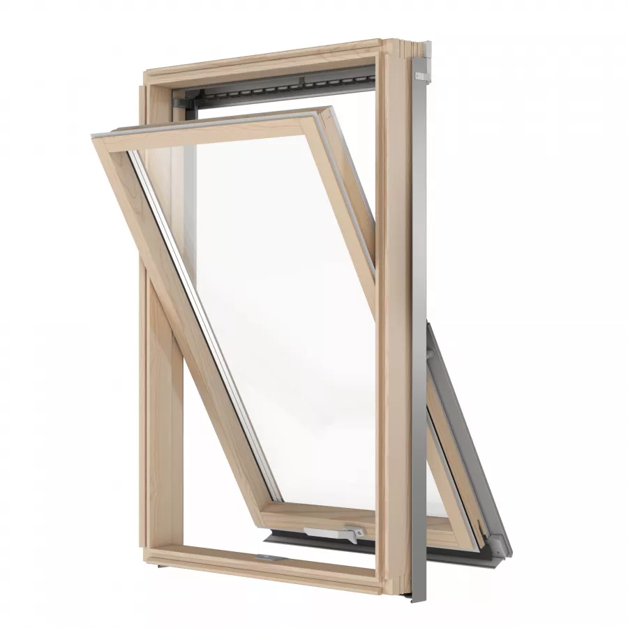 RoofLITE AAY C2A B1500 PLUS 55х78см Окно мансардное двухкамерное РуфЛАЙТ (ручка снизу) купить в екатеринбурге