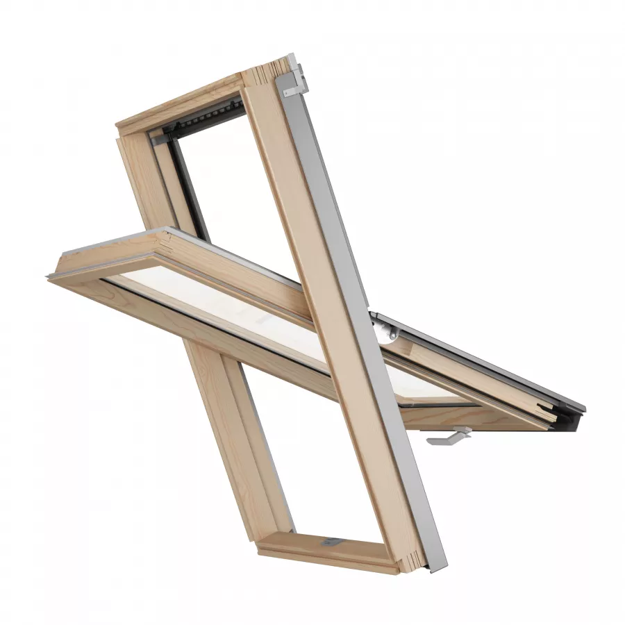 RoofLITE AAY C4A B900 PLUS 78х98см Окно мансардное РуфЛАЙТ (ручка снизу) купить в екатеринбурге