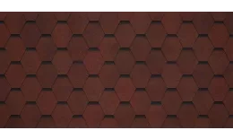 Гибкая черепица Tegola GARDA Rosso 409 (красный). Цена: 882 руб. Артикул: Tegola_New_016