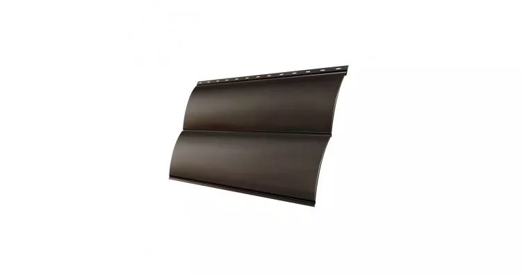 Сайдинг Блок-хаус 0,390 0,5 Satin RR 32 темно-коричневый купить в екатеринбурге