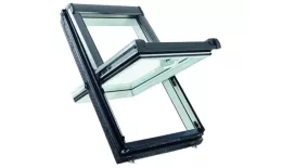 Окно ROTO Designo R49 К WD 65х98 из ПВХ двухкамерное. Цена: 103.550 руб. Артикул: RotoR45_WD_047