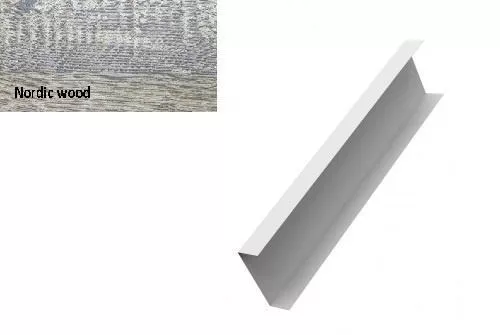 Декоративная накладка на столб жалюзи Milan,Tokyo 0,45 Print Elite Nordic Wood GL купить в екатеринбурге
