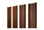 Штакетник М-образный А с прямым резом 0,4 Print Premium Golden Wood Fresh TwinColor – Купить оптом и в розницу