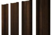 Штакетник М-образный А с прямым резом 0,45 Print Elite Chestnut Wood TwinColor – Купить оптом и в розницу