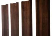 Штакетник М-образный А с прямым резом 0,45 Print Premium Cherry Wood Fresh TwinColor – Купить оптом и в розницу