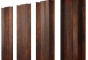 Штакетник М-образный В с прямым резом 0,45 Print Elite Chestnut Wood – Купить оптом и в розницу