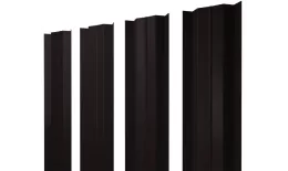 Штакетник М-образный В с прямым резом 0,5 PurPro RAL 9005 черный. Цена: 96 руб. Артикул: 38513