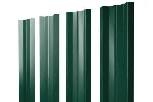 Штакетник Grand Line М-образный А 0,5 Quarzit RAL 6005 Зеленый мох купить в екатеринбурге