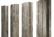 Штакетник П-образный A с прямым резом 0,45 Print Elite Nordic Wood TwinColor – Купить оптом и в розницу