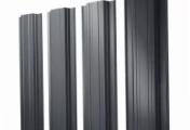 Штакетник Прямоугольный с прямым резом 0,5 Satin Matt RAL 7016 антрацитово-серый – Купить оптом и в розницу