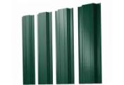 Штакетник Прямоугольный с прямым резом 0,5 Satin Matt TX RAL 6005 зеленый мох – Купить оптом и в розницу