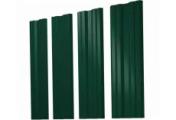 Штакетник Twin с прямым резом 0,5 Satin Matt TX RAL 6005 зеленый мох – Купить оптом и в розницу