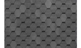 Гибкая черепица Tegola Top Shingle Смальто (Smalto) серый. Артикул: Tegola6-grey