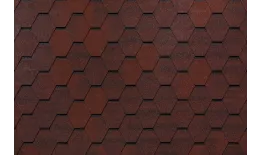 Гибкая черепица Tegola Top Shingle Смальто (Smalto) красный. Артикул: Tegola6