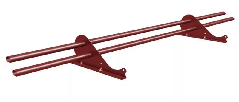 Снегозадержатель трубчатый Grand Line Snow Kit 3 м. RAL 3011 Коричнево-красный купить в екатеринбурге