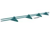 Снегозадержатель NEW трубчатый Grand Line RAL 5018 3м – Купить оптом и в розницу