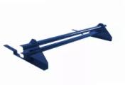 Снегозадержатель трубчатый для композитной черепицы RAL 5005 (3м) – Купить оптом и в розницу