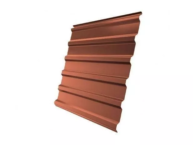 Профнастил Grand Line С21 R Quarzit 0,5 мм Cuprum steel Медь купить в екатеринбурге