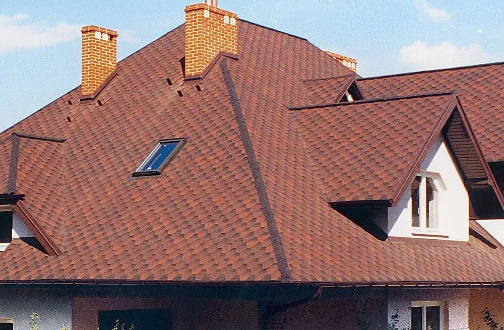 Гибкая черепица Tegola Nobile Tile Вест темно-красный купить 