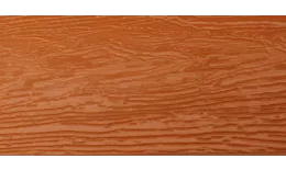 Фибросайдинг DECOVER 3600x190x8мм Terracotta RAL 8023 Оранжево-коричневый. Артикул: Decover_14