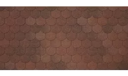Гибкая черепица Tegola ASSISI Terracotta 420 (терракотта). Цена: 837 руб. Артикул: Tegola_New_020