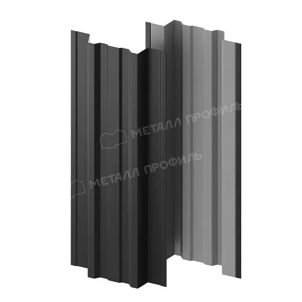 Штакетник металлический МЕТАЛЛ ПРОФИЛЬ TRAPEZE-T 16,5х118 (PURETAN-20-RR23-0.5) купить в екатеринбурге