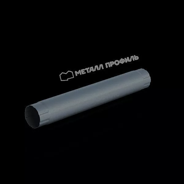 Труба соединительная МЕТАЛЛ ПРОФИЛЬ Foramina Freeze D100х1000 Grey купить в екатеринбурге