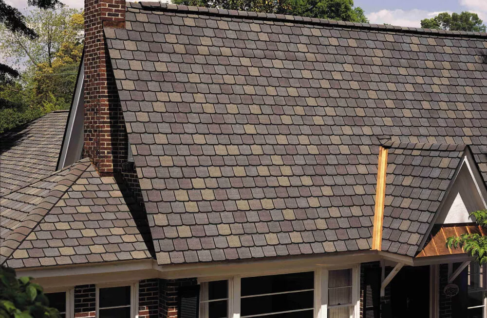 Гибкая черепица CertainTeed Highland Slate tudor brown купить 