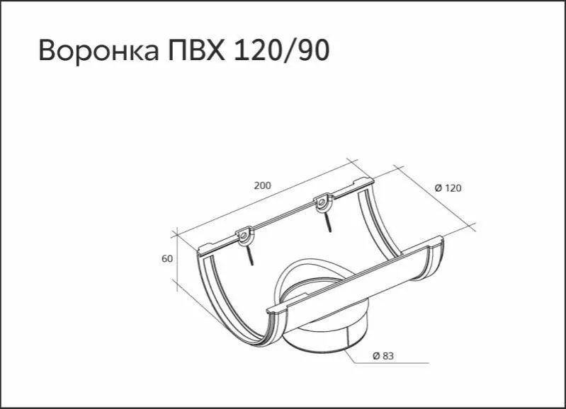 Воронка ПВХ Grand Line Стандарт Зеленый купить в екатеринбурге