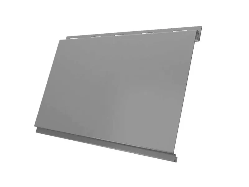 Вертикаль 0,2 classic 0,5 Satin с пленкой RAL 9006 бело-алюминиевый купить в екатеринбурге