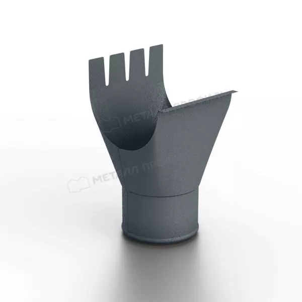 Воронка выпускная МЕТАЛЛ ПРОФИЛЬ Foramina Freeze D125/100 Grey купить в екатеринбурге