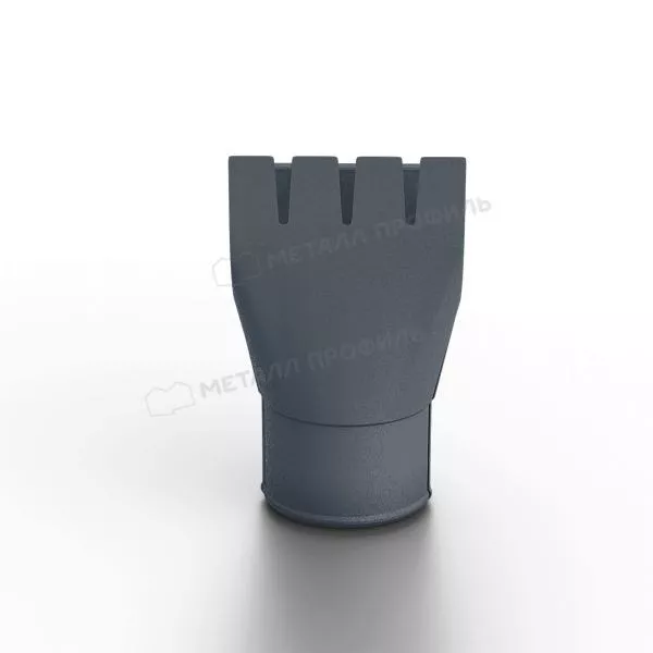 Воронка выпускная МЕТАЛЛ ПРОФИЛЬ Foramina Freeze D125/100 Grey купить в екатеринбурге