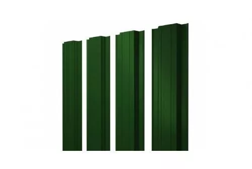 Штакетник Grand Line Прямоугольный 0,45 PE Double RAL 6005 Зеленый мох купить в екатеринбурге