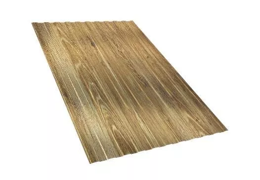 Профнастил С8 B ECOSTEEL текстурированный 0,5 мм Golden Wood Золотой Дуб купить в екатеринбурге