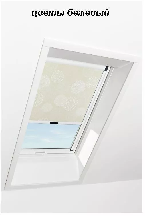 Штора рулонная ROTO затемняющая ZRV R M, 134х98, Designo&Classic. Для мансардных окон купить в екатеринбурге