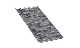 Профнастил C44 A ECOSTEEL 0,5 мм White Stone Белый камень купить в екатеринбурге