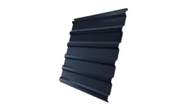 Профнастил Grand Line С20 R GreenCoat Pural Matt 0,5 мм RAL 7024 Мокрый асфальт купить в екатеринбурге