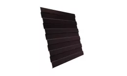 Профнастил Grand Line С8 A GreenCoat Pural Matt 0,5 мм RAL 8017 Шоколад купить в екатеринбурге