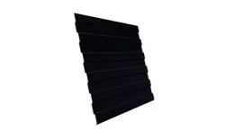 Профнастил Grand Line С8 A GreenCoat Pural Matt 0,5 мм RAL 9005 Черный купить в екатеринбурге
