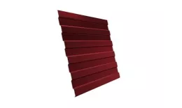 Профнастил Grand Line С8 A Satin 0,5 мм RAL 3011 Коричнево-красный купить в екатеринбурге