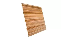 Профнастил Grand Line С10 A Print Elite 0,45 мм Golden Wood Золотой Дуб Эко купить в екатеринбурге