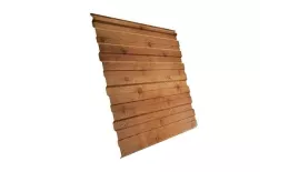 Профнастил Grand Line С10 A Print Elite 0,45 мм Nutwood Орех купить в екатеринбурге