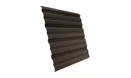 Профнастил Grand Line С10 A GreenCoat Pural 0,5 мм RAL 8019 Темно-коричневый купить в екатеринбурге
